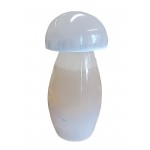 Selenite Polished Lamp Mushroom 20cm Complete (Morocco)